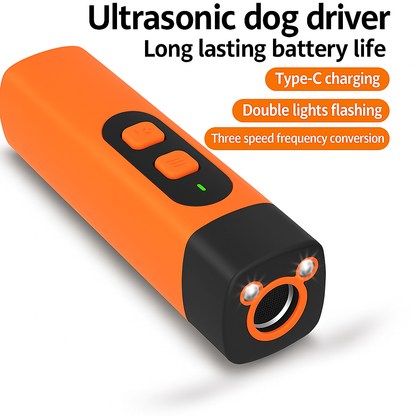 Bark Deterrent Alternative to Bark Collars Professional Anti-Bark Long Range Ultrasonic Tool Alternative to Painful Shock Collar